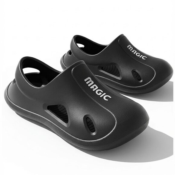 Unisex Slip On Clogs - Waterproof Beach Sandals & Garden Shoes for Daily Wear - Picture 1 of 8